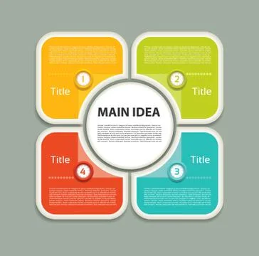 Vector Progress Background / Product Choice or Version. eps 10 Stock Illustration