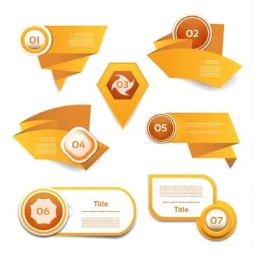 Vector Progress Background / Product Choice or Version. eps 10 Stock Illustration