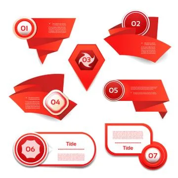 Vector Progress Background / Product Choice or Version. eps 10 Stock Illustration