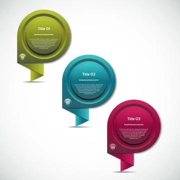 Vector Progress Background / Product Choice or Version. eps 10 Stock Illustration