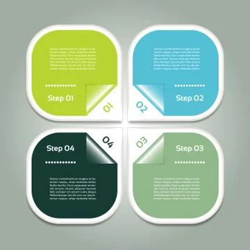 Vector Progress Background / Product Choice or Version. eps 10 Stock-Illustration