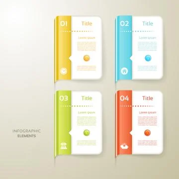 Vector Progress background / product choice or version. Illustrazione stock