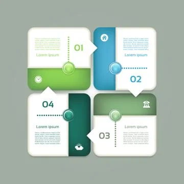 Vector Progress background / product choice or version. Stock Illustration