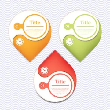 Vector Progress Background / Product choice or Version. eps 10 Stock Illustration