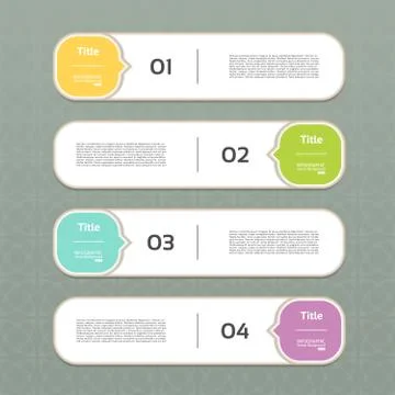 Vector Progress Background / Product Choice or Version. eps 10 Stock Illustration