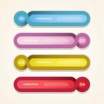 Vector Progress Background / Product Choice or Version. eps 10 Stock Illustration