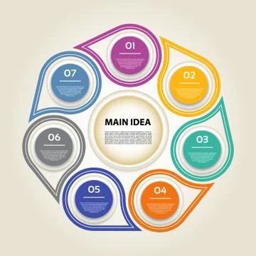 Vector Progress Background / Product choice or Version. eps 10 Stock Illustration