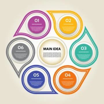 Vector Progress Background / Product choice or Version. eps 10 Stock-Illustration