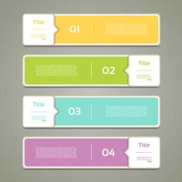 Vector Progress Background / Product Choice or Version. eps 10 Stock Illustration