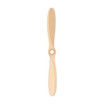 Vector propeller airscrew Stock Illustration
