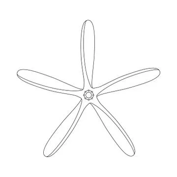 Vector propeller airscrew Stock-Illustration