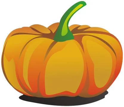 Vector pumpkin, element for holiday design Stock Illustration