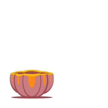 Vector of pumpkins isolated on a white background. Stock Illustration