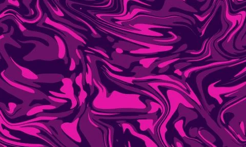 Vector of purple and pink background with abstract fluid, swirl shapes Stock Illustration