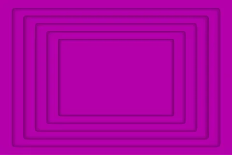 Vector Purple Concentric 5 Rectangle. Background. Stock Illustration