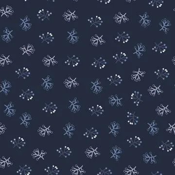 Vector purple grapes seamless pattern print background. Stock Illustration