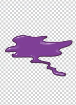 Vector purple splash with transparency background. 스톡 일러스트