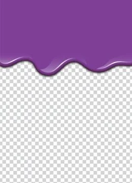 Vector purple splash with transparency background. Illustrazione stock