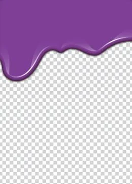Vector purple splash with transparency background. 库存插图