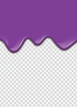 Vector purple splash with transparency background. Illustrazione stock