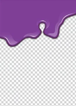 Vector purple splash with transparency background. Illustrazione stock