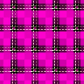 Vector purple tartan plaid pattern for background Stock Illustration