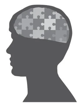 Vector Puzzle People Stock-Illustration