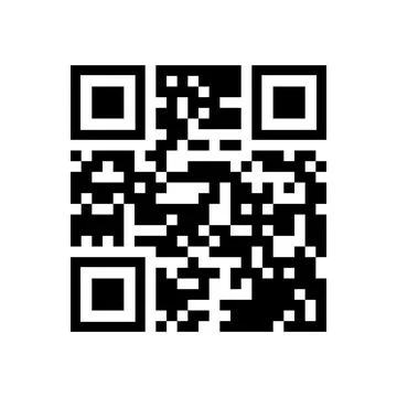 Vector QR code sample for smartphone scanning isolated on white background. Stock Illustration