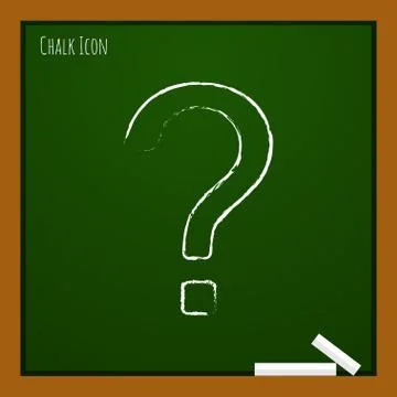 Vector question mark icon. Eps10 Stock Illustration
