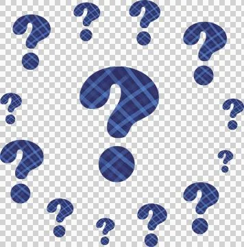 Vector of question mark symbol Stock Illustration