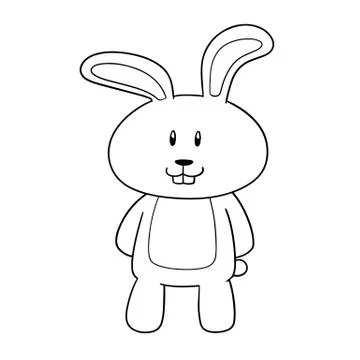 Vector of rabbit Stock Illustration
