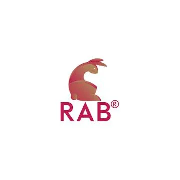 Vector rabbit logotype Stock Illustration