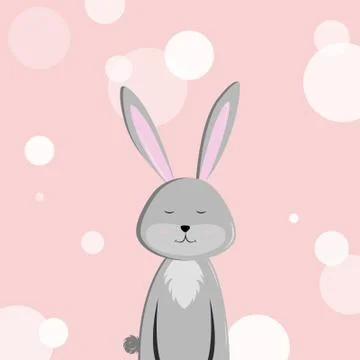 Vector Rabbit for your ideas Stock Illustration