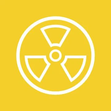 Vector Radioactive symbol Stock Illustration
