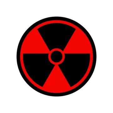 Vector Radioactive symbol Stock Illustration