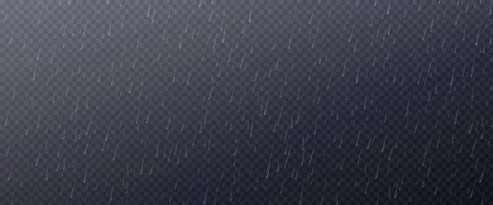 Vector rain effect and drop water texture weather Stock Illustration