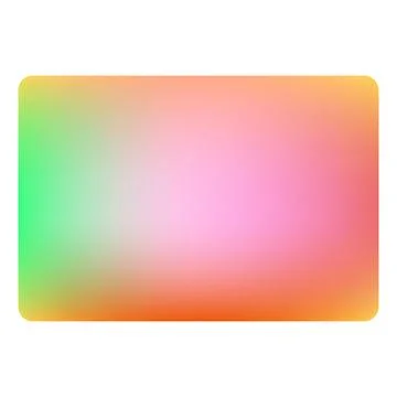 Vector rainbow design on a bright colorful abstract backdrop with Stock Illustration
