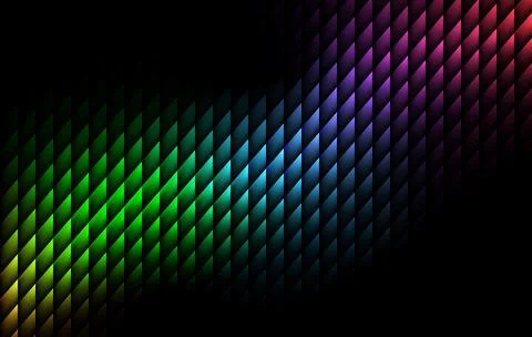 Vector rainbow dragon skin style gradation lines with background line prism and Stock Illustration