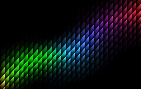 Vector rainbow dragon skin style gradation lines with background line prism and Stock Illustration