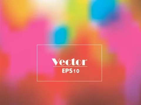 Vector rainbow gradient abstract background Illustrazione stock
