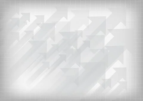 Vector : Raising arrows on gray grid background Stock Illustration