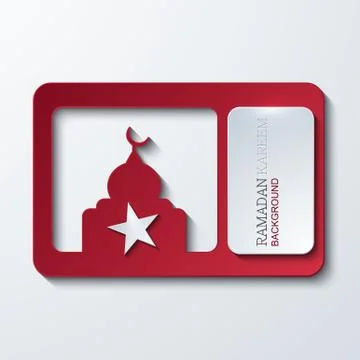 Vector ramadan kareem background. イラスト素材