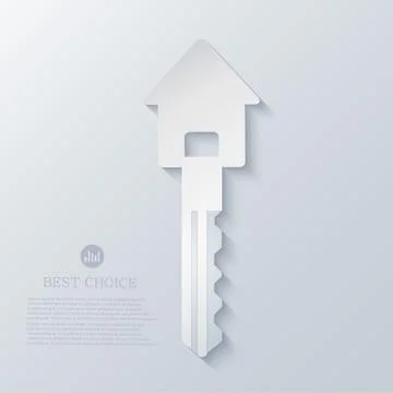 Vector real estate icon background. Eps10 Stock-Illustration