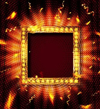 Vector realistic 3D light background. Stock-Illustration