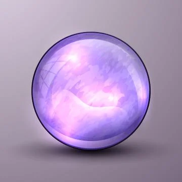 The vector realistic 3d sphere.Fluid design Stock Illustration