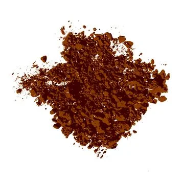 Vector Realistic Background Illustration Of Soil. Save the Soil Stock Illustration