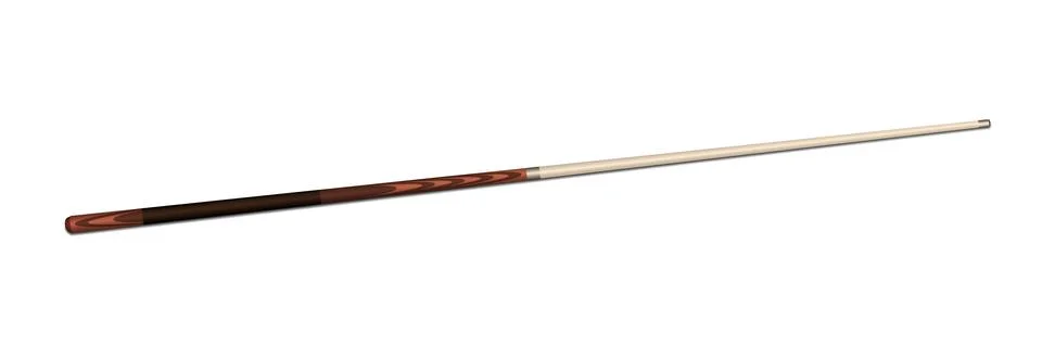 Vector realistic billiard cue Stock Illustration