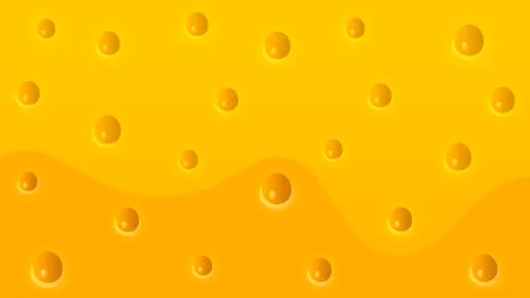 Vector Realistic Cheese Background. Texture Of Cheese Stock Illustration