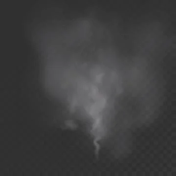 Vector of Realistic Cigarette Smoke or Fog or Haze. Vector isolated realistic Stock Illustration