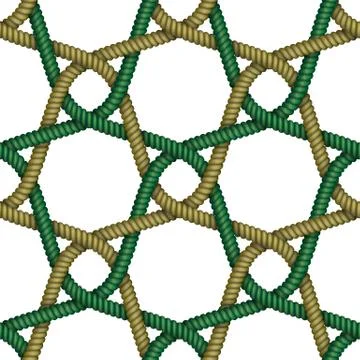 Vector realistic illustration seamless pattern of fabric braided colorful cor 스톡 일러스트